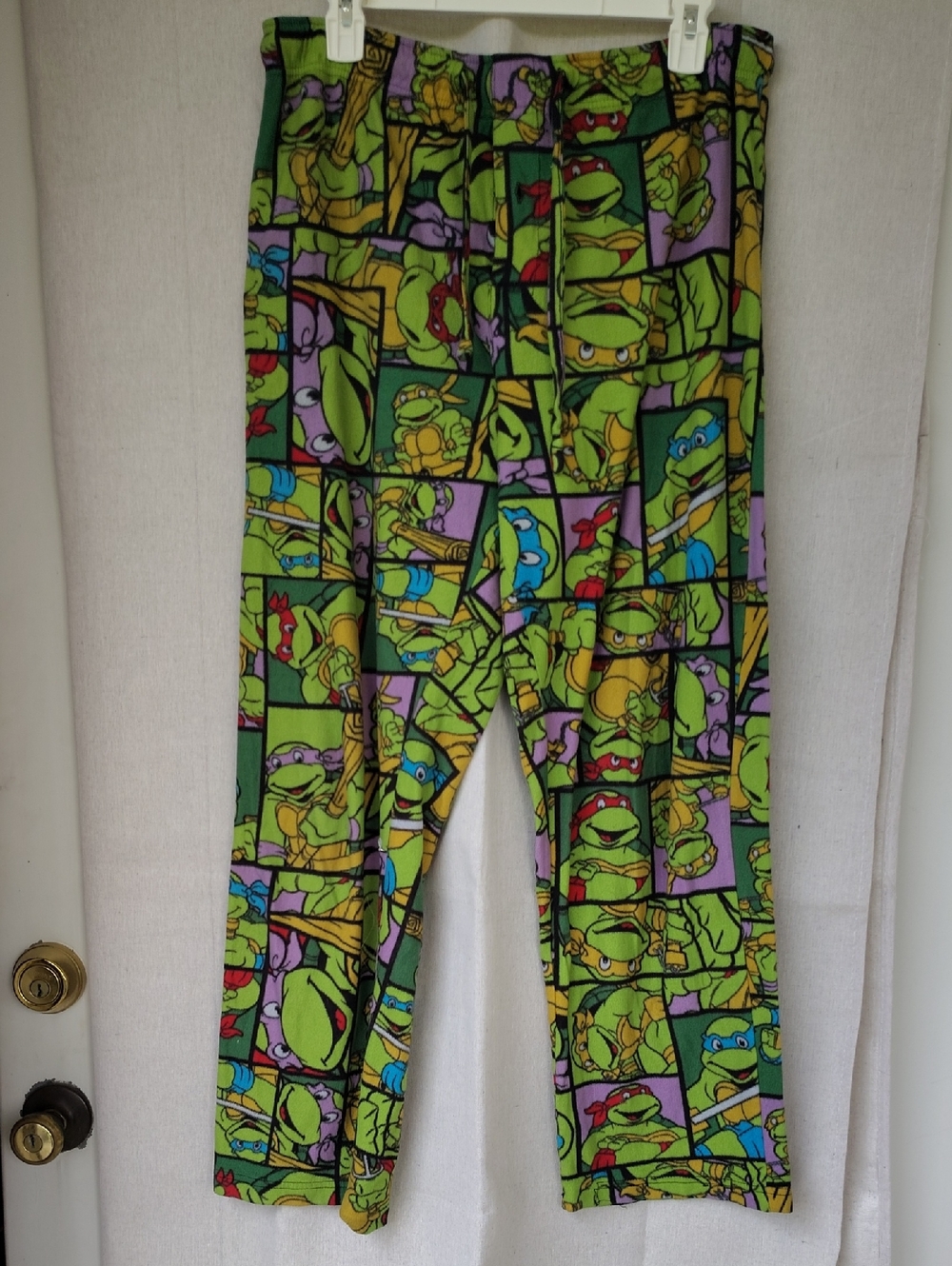 Nickelodeon Green Teenage Mutant Ninja Turtles Panel Print Joggers